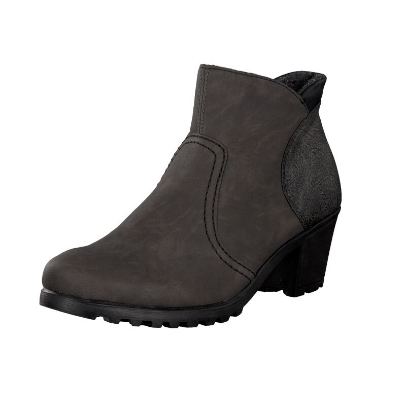 Botins Rieker Y8060-46 Para Mulher - Cinzentas